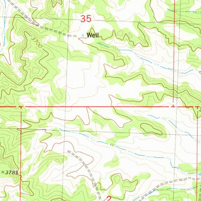 United States Geological Survey Steamboat Butte, MT (1980, 24000-Scale) digital map