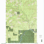 United States Geological Survey Steamboat Creek, ID (1996, 24000-Scale) digital map