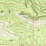 United States Geological Survey Steamboat Creek, ID (1996, 24000-Scale) digital map