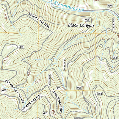 United States Geological Survey Steamboat Creek, ID (2020, 24000-Scale) digital map