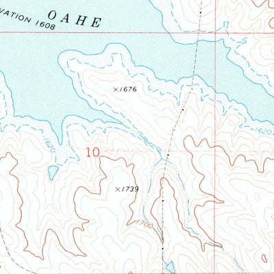 United States Geological Survey Steamboat Creek, SD (1970, 24000-Scale) digital map