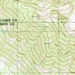 United States Geological Survey Steamboat Lake, OR (1990, 24000-Scale) digital map