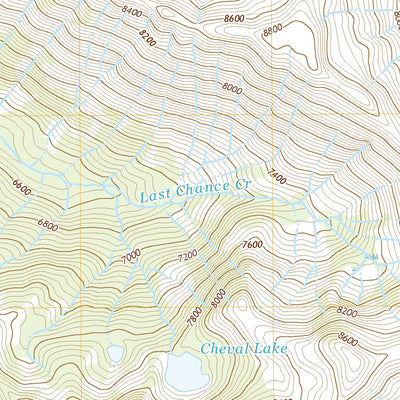 United States Geological Survey Steamboat Lake, OR (2020, 24000-Scale) digital map