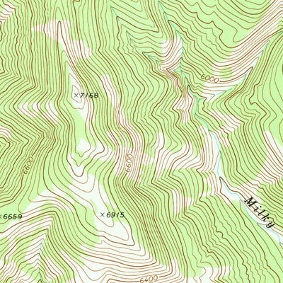 United States Geological Survey Steamboat Mountain, MT (1970, 24000-Scale) digital map