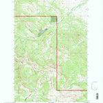 United States Geological Survey Steamboat Mountain, MT (1995, 24000-Scale) digital map