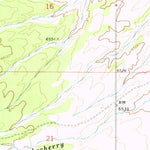 United States Geological Survey Steamboat Mountain SW, UT (1971, 24000-Scale) digital map