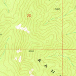 United States Geological Survey Steamboat Mountain, UT (1971, 24000-Scale) digital map