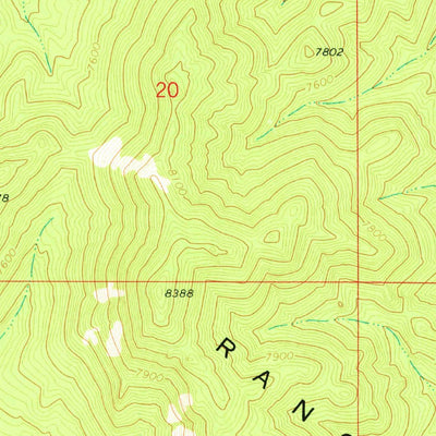 United States Geological Survey Steamboat Mountain, UT (1971, 24000-Scale) digital map