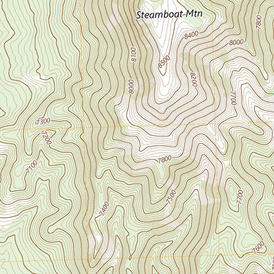 United States Geological Survey Steamboat Mountain, UT (2023, 24000-Scale) digital map