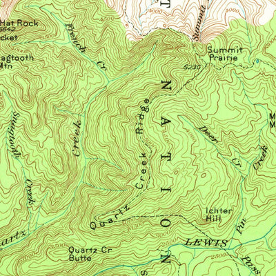 United States Geological Survey Steamboat Mountain, WA (1926, 125000-Scale) digital map