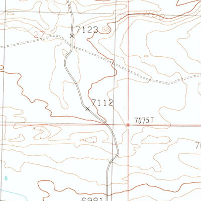 United States Geological Survey Steamboat Mountain, WY (1986, 24000-Scale) digital map