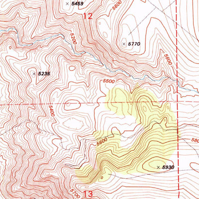 United States Geological Survey Steamboat, NV (1994, 24000-Scale) digital map