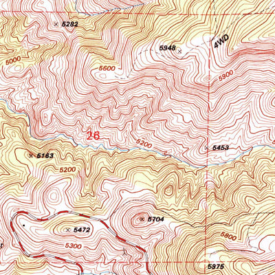 United States Geological Survey Steamboat, NV (1994, 24000-Scale) digital map