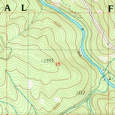 United States Geological Survey Steamboat, OR (1989, 24000-Scale) digital map