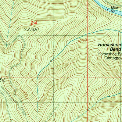 United States Geological Survey Steamboat, OR (1989, 24000-Scale) digital map