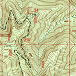United States Geological Survey Steamboat, OR (1997, 24000-Scale) digital map