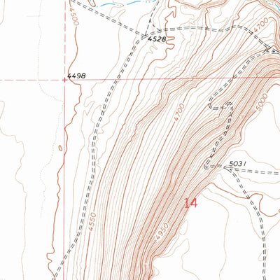 United States Geological Survey Steamboat Point, OR (1971, 24000-Scale) digital map