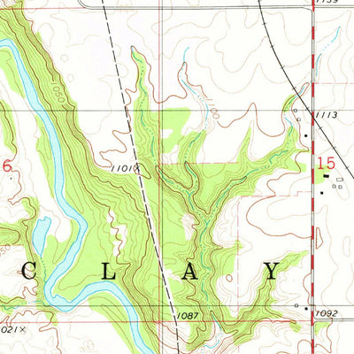United States Geological Survey Steamboat Rock, IA (1979, 24000-Scale) digital map