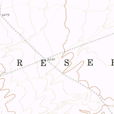 United States Geological Survey Steamboat Rock NE, AZ (1972, 24000-Scale) digital map