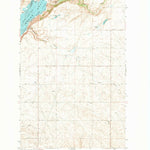 United States Geological Survey Steamboat Rock SE, WA (1968, 24000-Scale) digital map