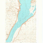 United States Geological Survey Steamboat Rock SW, WA (1968, 24000-Scale) digital map