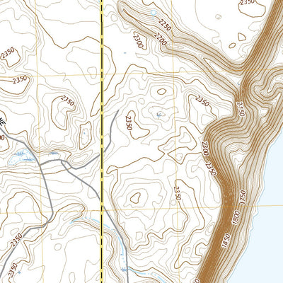 United States Geological Survey Steamboat Rock SW, WA (2020, 24000-Scale) digital map