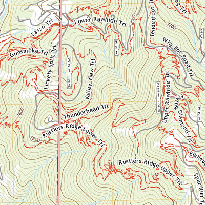 United States Geological Survey Steamboat Springs, CO (2022, 24000-Scale) digital map