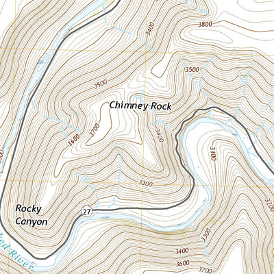 United States Geological Survey Stearns Butte, OR (2020, 24000-Scale) digital map