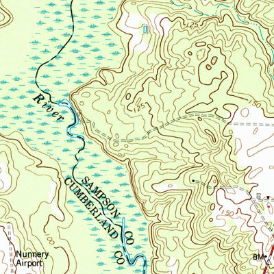 United States Geological Survey Stedman, NC (1974, 24000-Scale) digital map