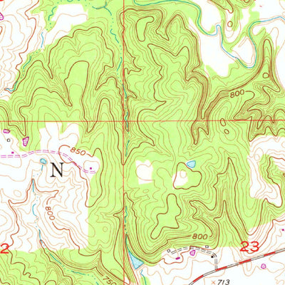 United States Geological Survey Steedman, OK (1958, 24000-Scale) digital map