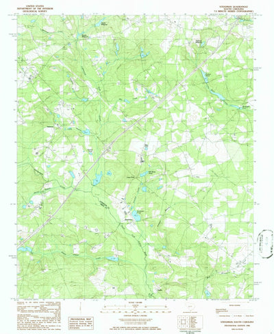 United States Geological Survey Steedman, SC (1986, 24000-Scale) digital map