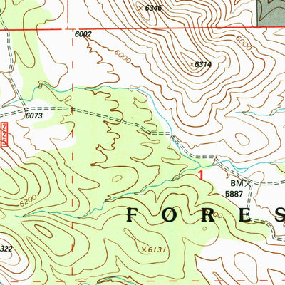 United States Geological Survey Steel Hill, NM (1995, 24000-Scale) digital map