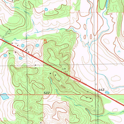 United States Geological Survey Steel Junction, OK (1982, 24000-Scale) digital map