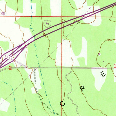 United States Geological Survey Steele, AL (1947, 24000-Scale) digital map