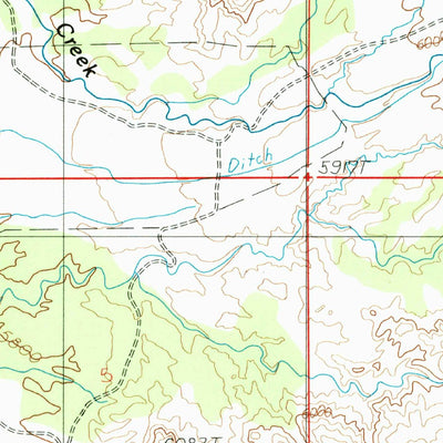 United States Geological Survey Steele Butte, UT (1986, 24000-Scale) digital map