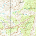 United States Geological Survey Steele Butte, UT (1986, 24000-Scale) digital map