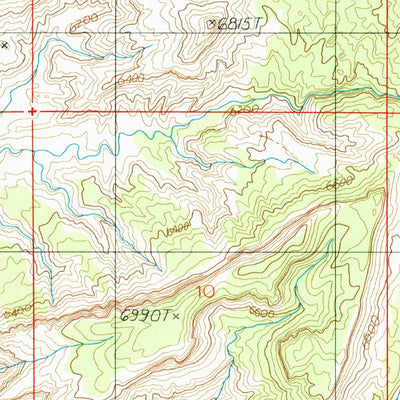 United States Geological Survey Steele Butte, UT (1986, 24000-Scale) digital map