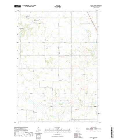 United States Geological Survey Steele Center, MN (2022, 24000-Scale) digital map