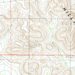 United States Geological Survey Steele Hills, AZ (1985, 24000-Scale) digital map