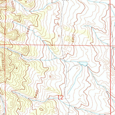 United States Geological Survey Steele Hollow, CO (1961, 24000-Scale) digital map