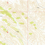 United States Geological Survey Steele Lake Coulee, MT (1978, 24000-Scale) digital map