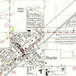 United States Geological Survey Steele, MO-AR (1978, 24000-Scale) digital map