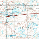 United States Geological Survey Steele, ND (1985, 100000-Scale) digital map