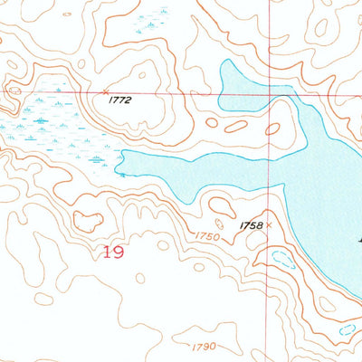 United States Geological Survey Steele NE, ND (1952, 24000-Scale) digital map