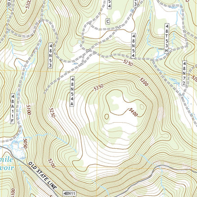 United States Geological Survey Steele Swamp, CA (2021, 24000-Scale) digital map