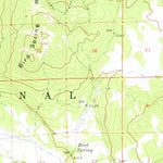 United States Geological Survey Steele Swamp, CA-OR (1962, 62500-Scale) digital map