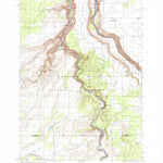 United States Geological Survey Steelhead Falls, OR (1985, 24000-Scale) digital map