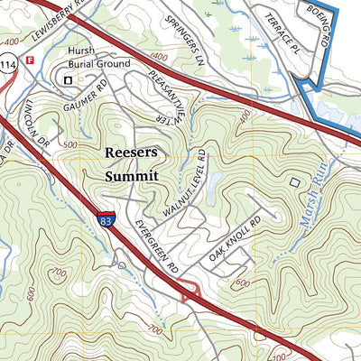 United States Geological Survey Steelton, PA (2023, 24000-Scale) digital map