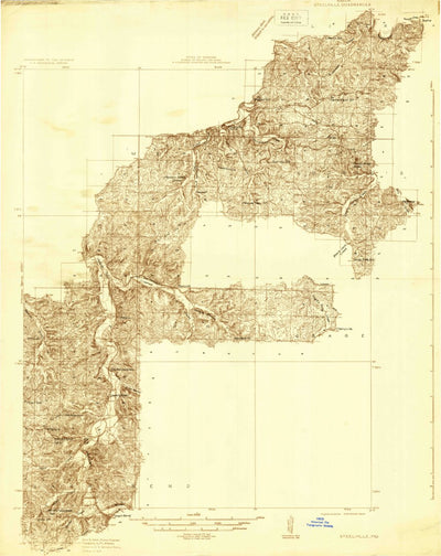 United States Geological Survey Steelville, MO (1932, 48000-Scale) digital map