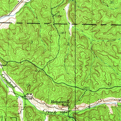 United States Geological Survey Steelville, MO (1933, 62500-Scale) digital map